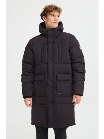 North Bend Langmantel NBKilian M 243667MMM wattierte Jacke in Schwarz