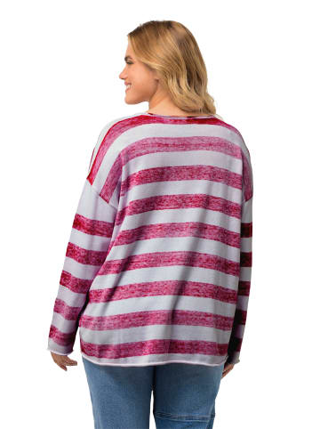 Ulla Popken Pullover in magentapink