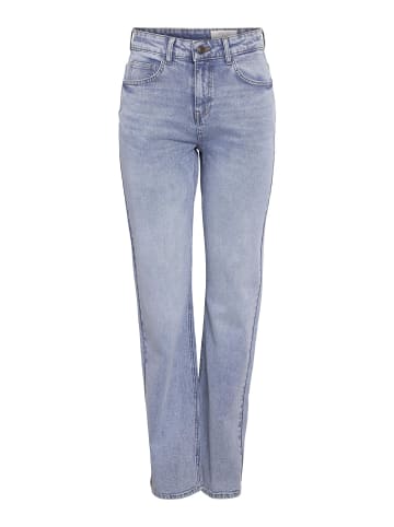Noisy may Straight Fit Jeans in Light Blue Denim