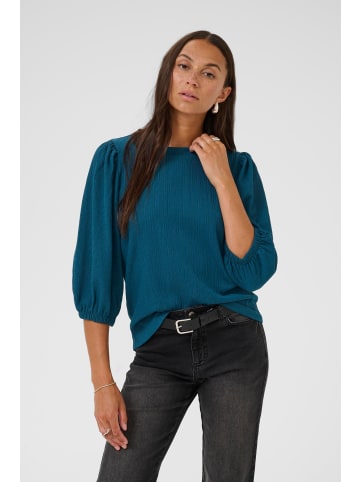 Kaffe Langarm-Bluse KAkatrine Regular fit in Legion Blue