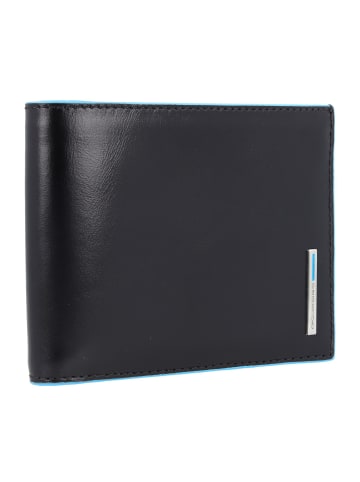 Piquadro Blue Square Kreditkartenetui Leder 12,5 cm in black