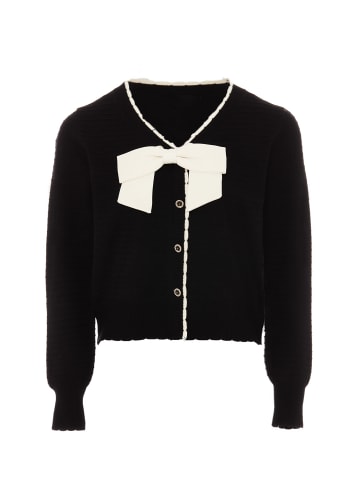 NAEMI Damen Cardigan in Schwarz