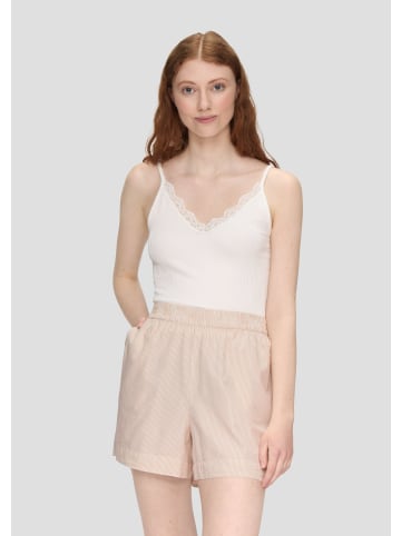 QS Hose kurz in Creme