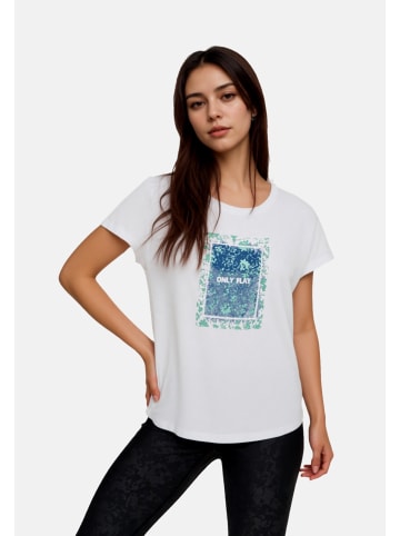 Only Play T-Shirt 'Aub-Mie Life' in weiß
