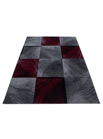 Teppich Boss Kurzflor Teppich Pago in Rot