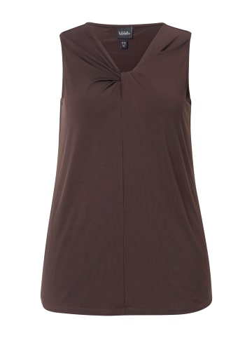 Ulla Popken Strick-Top in mahagoni