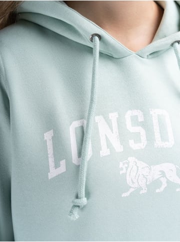 Lonsdale Hoodie "Balnacoil" in Grün