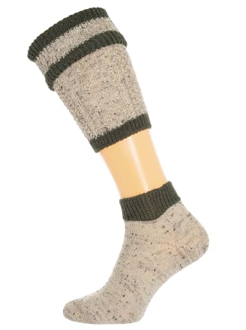 Lusana Loferl L479T-930 in beige-jagdgrün