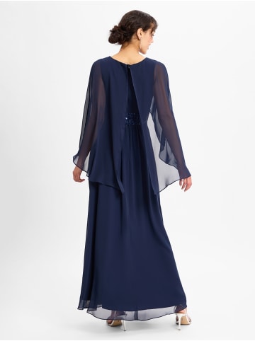SWING Abendkleid in marine - 0001