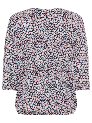 Olsen Langarmshirt Clara in marine altrosa