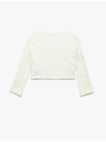 KOTON SWEATSHIRTS in Ekru