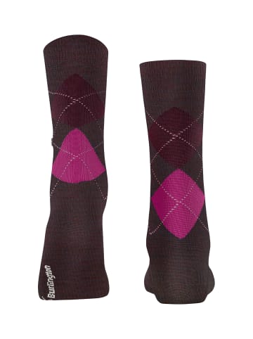 Burlington Socken Melange Marylebone in Rose/grey