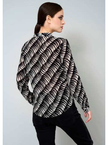 Alba Moda Bluse in transparenter Qualität in beige