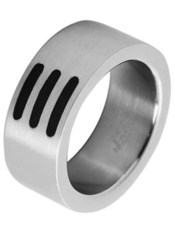 Adeliás Herren Ring aus Edelstahl in silber
