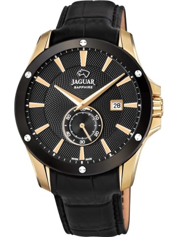 Jaguar Uhr in Schwarz