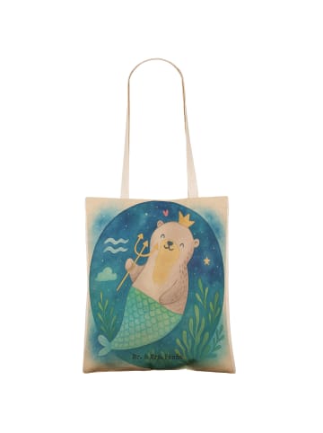 Mr. & Mrs. Panda Tasche Wassermann Astrologie Design ohne Spruch in Weiß