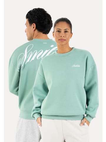 SMILODOX Unisex Oversize Sweatshirt Feyd in Grün
