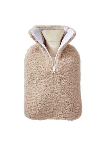 Butlers Wärmflasche STAY HOME CLUB in Hellbraun