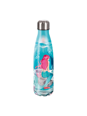 Step by Step Edelstahl-Trinkflasche Mermaid Bella in blau