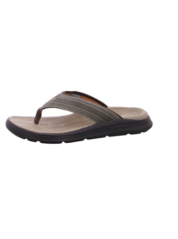 Skechers Pantolette Sargo Point Vista in Braun