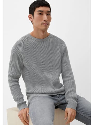 s.Oliver Strickpullover langarm in Grau