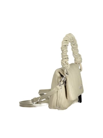 Desigual Weiß Ecru Polyurethan Damen Handtasche