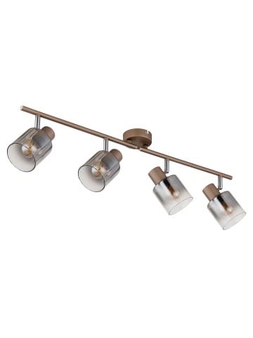 Globo lighting Strahler "WALTON" in brown