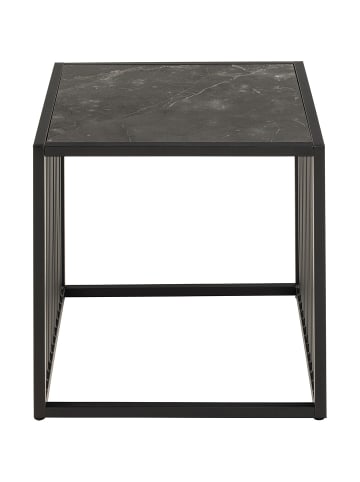 ebuy24 Couchtisch Strington Marmor 40 x 40 cm