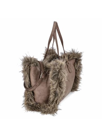 Fräulein Frida Wende-Shopper in taupe