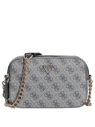 Guess Noelle II Crossbody - Umhängetasche 20 cm (dark taupe logo) in slate logo