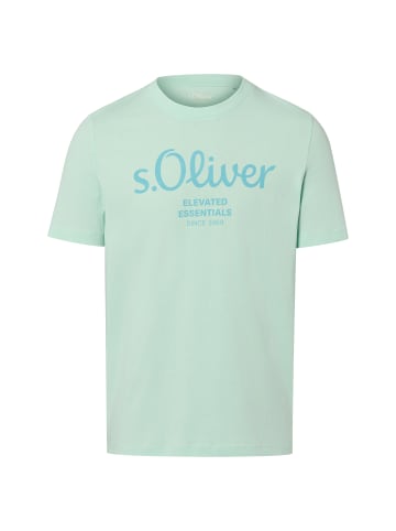 s.Oliver Shirt in mint hellblau - 0002