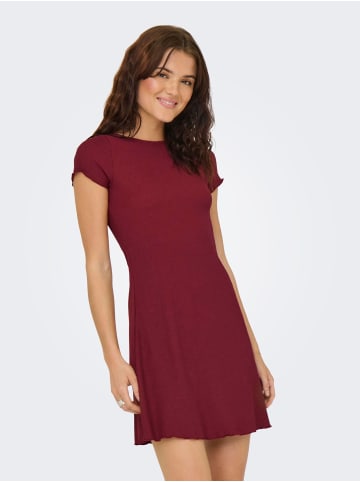 ONLY Kleid in Ruby Wine