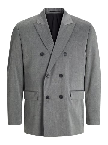 JACK & JONES Junior Zweireihiger Blazer in Dark Grey