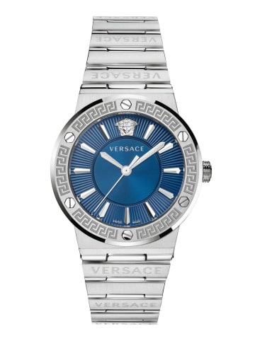 Versace Analoguhr für Damen in silber