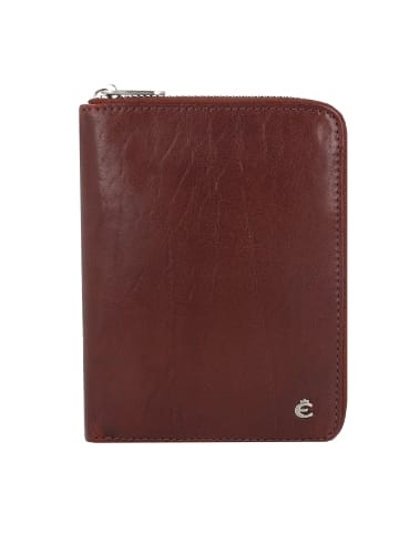 Esquire Toscana Geldbörse RFID Leder 10,5 cm in coffee