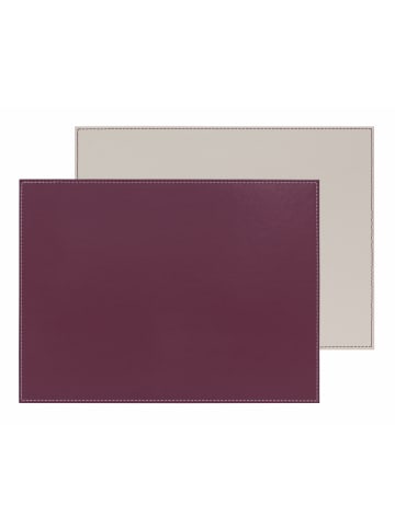 FREEFORM FREEFORM | Platzset, DUO, pflaume/elfenbein, rechteck