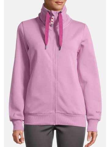 Salzhaut Sweatjacke für Damen in rosa
