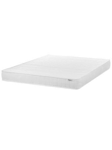 Beliani Matratze DELIGHTFUL in Weiß - (W) 160 x (H) 18 x (L) 200 cm
