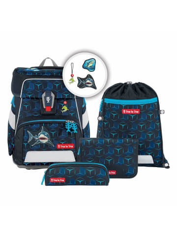 Space Schulranzen-Set 5-teilig Shark Dexter