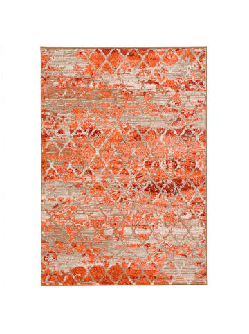 Pergamon Modern Designer Velours Teppich Samba in Orange