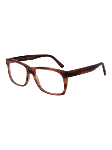 Andy Wolf Unisex Optische Fassungen Rechtwinklig Braun