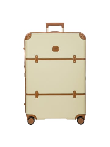 BRIC`s Bellagio 4 Rollen Trolley 76 cm mit Dehnfalte creme