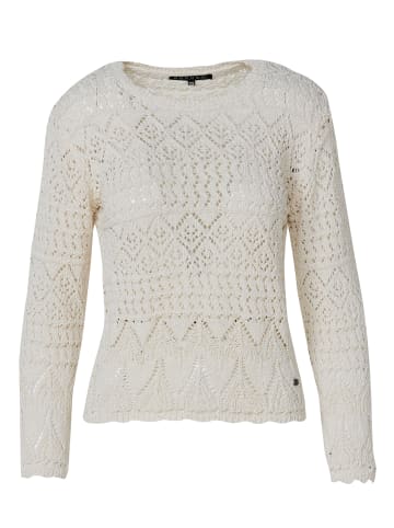 KOROSHI Strickpullover. in weiß