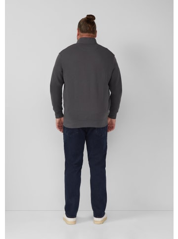 s.Oliver Sweatshirt Jacke in 9581_schiefergrau