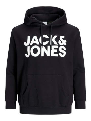 JACK & JONES PLUS Kapuzenpullover in Black 2