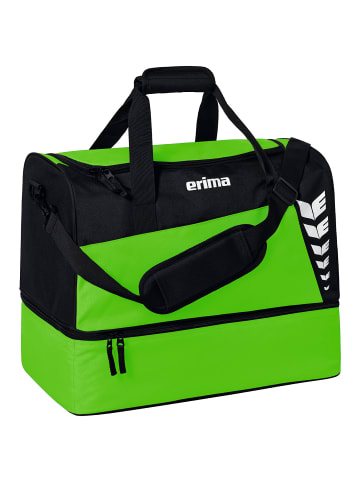 erima Six Wings Sporttasche mit Bodenfach in green/schwarz