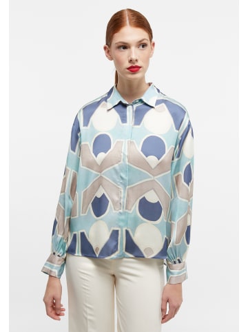 Eterna Bluse OVERSIZE FIT in aqua