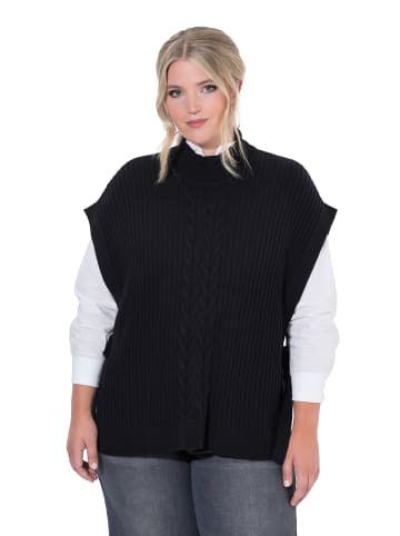 MIAMODA Pullunder in schwarz