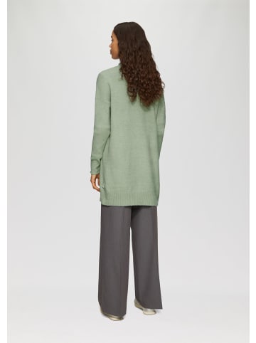 QS Strickjacke in 72W0_salbeigrün