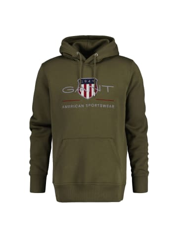 Gant Sweatshirt in Grün (Juniper Green)